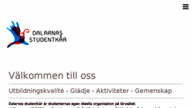 What Dalastudent.se website looked like in 2017 (6 years ago)