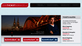What Derticketservice.com website looked like in 2017 (8 years ago)