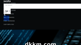 What Dkkm.com website looked like in 2017 (6 years ago)