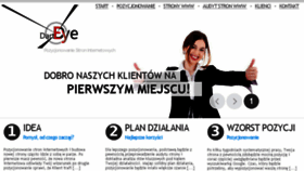 What Darteye.pl website looked like in 2017 (8 years ago)
