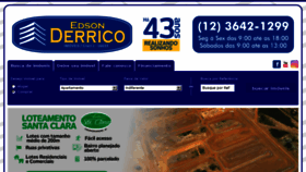 What Derricoimoveis.com.br website looked like in 2017 (6 years ago)