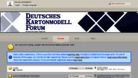 What Deutsches-kartonmodell-forum.de website looked like in 2017 (6 years ago)