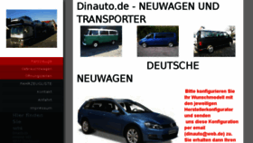 What Dinauto.de website looked like in 2017 (6 years ago)