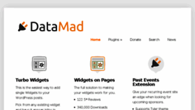 What Datamad.co.uk website looked like in 2017 (6 years ago)