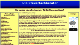 What Die-steuerfachberater.de website looked like in 2017 (6 years ago)