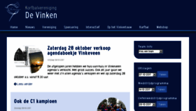 What De-vinken.nl website looked like in 2017 (6 years ago)