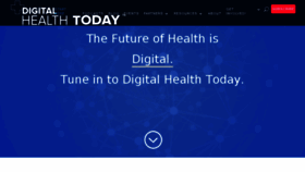 What Digitalhealthtoday.com website looked like in 2017 (6 years ago)