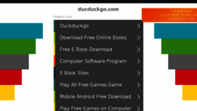 What Ducduckgo.com website looked like in 2017 (6 years ago)