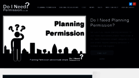 What Doineedpermission.com website looked like in 2017 (6 years ago)