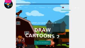 What Drawcartoons2.com website looked like in 2017 (6 years ago)
