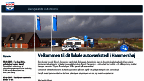 What Dalsgaardsautoteknik.dk website looked like in 2017 (6 years ago)