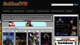 What Dubbedtv.com website looked like in 2017 (6 years ago)