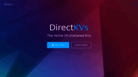 What Directkvs.com website looked like in 2017 (6 years ago)