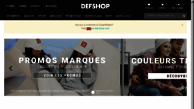 What Def-shop.fr website looked like in 2017 (6 years ago)