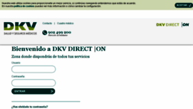 What Dkvdirect-on.com website looked like in 2017 (6 years ago)