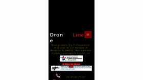 What Drone-line.com website looked like in 2017 (6 years ago)