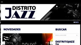 What Distritojazz.es website looked like in 2017 (6 years ago)