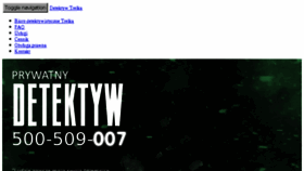 What Detektywtrelka.pl website looked like in 2017 (6 years ago)