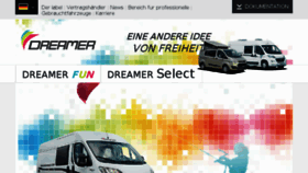 What Dreamer-van.de website looked like in 2017 (6 years ago)