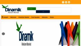 What Dinamikreklam.com.tr website looked like in 2017 (6 years ago)