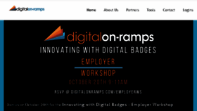What Digitalonramps.com website looked like in 2017 (6 years ago)