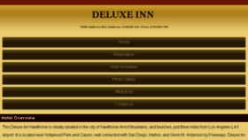 What Deluxeinnhawthorne.com website looked like in 2017 (6 years ago)