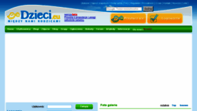 What Dzieci.eu website looked like in 2017 (6 years ago)