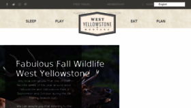 What Destinationyellowstone.com website looked like in 2017 (7 years ago)