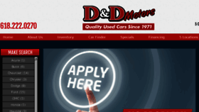 What Ddmotorsltd.net website looked like in 2017 (6 years ago)