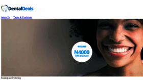 What Dentaldeals.com.ng website looked like in 2017 (6 years ago)