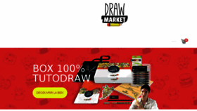 What Drawmarket.fr website looked like in 2017 (6 years ago)