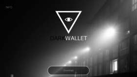 What Darkwallet.is website looked like in 2017 (6 years ago)