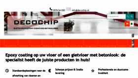 What Decochip.nl website looked like in 2017 (6 years ago)