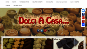 What Dolciacasa.com website looked like in 2017 (6 years ago)