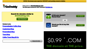 What Downloadmug.com website looked like in 2017 (6 years ago)