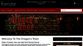 What Dragonstrove.com website looked like in 2017 (6 years ago)