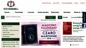 What Dobreksiazki.pl website looked like in 2017 (6 years ago)