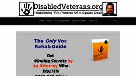 What Disabledveterans.org website looked like in 2017 (6 years ago)