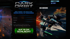What Darkorbit.de website looked like in 2017 (8 years ago)