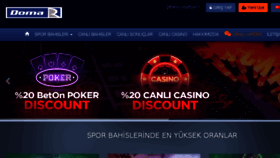 What Domabet.com website looked like in 2017 (6 years ago)