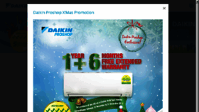 What Daikin.com.sg website looked like in 2017 (8 years ago)