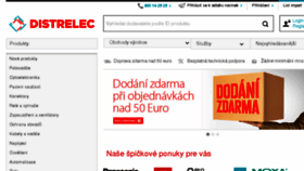 What Distrelec.cz website looked like in 2017 (6 years ago)