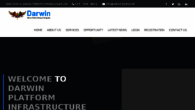 What Darwinpinfra.net website looked like in 2017 (6 years ago)