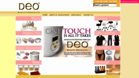 What Deobeautyproducts.co.uk website looked like in 2017 (6 years ago)