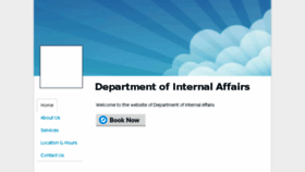 What Departmentofinternalaffairs.gettimely.com website looked like in 2017 (6 years ago)