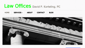 What Dpklawyers.com website looked like in 2017 (6 years ago)