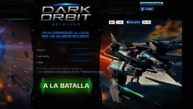 What Darkorbit.es website looked like in 2017 (6 years ago)