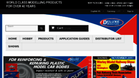 What Deluxematerials.co.uk website looked like in 2017 (6 years ago)