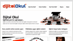 What Dijitalokul.com website looked like in 2017 (6 years ago)