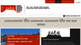 What Dolomitiunesco.info website looked like in 2017 (6 years ago)